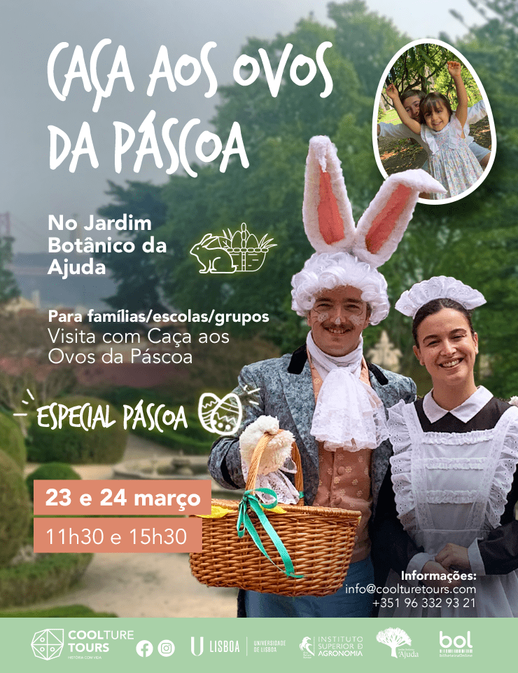 Caça aos Ovos da PĂĄscoa â No Jardim Botânico da Ajuda