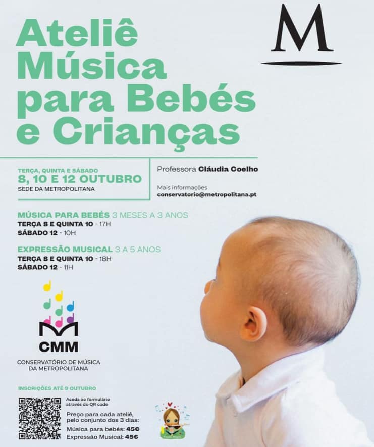 Ateliê Música para Bebés e Crianças