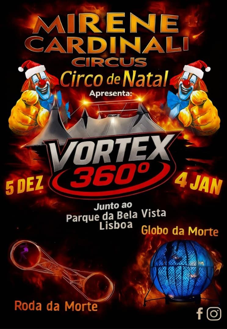 Mirene Cardinali Circus Circo de Natal – 360º Vortex