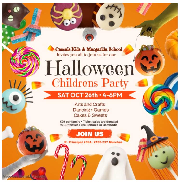 Cascais Kids & Margarida School – Halloween Childrens Party