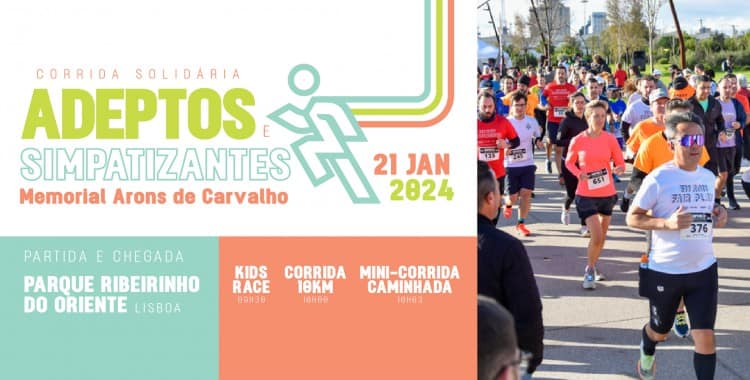 8ª edição Corrida Solidária dos Adeptos e Simpatizantes – Memorial Arons de Carvalho