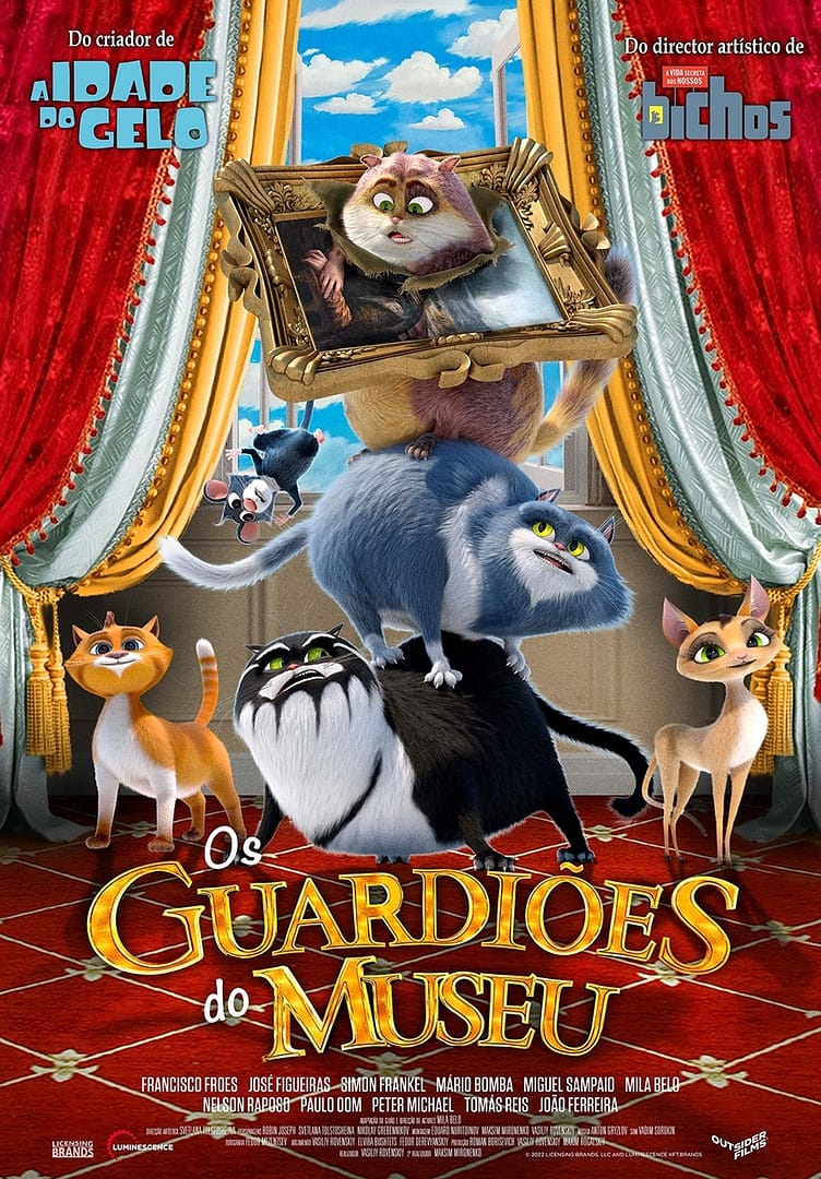 Estreia no cinema de «Os Guardiões do Museu» (VP)