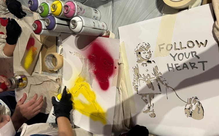 Workshop de Graffiti no Lx Factory