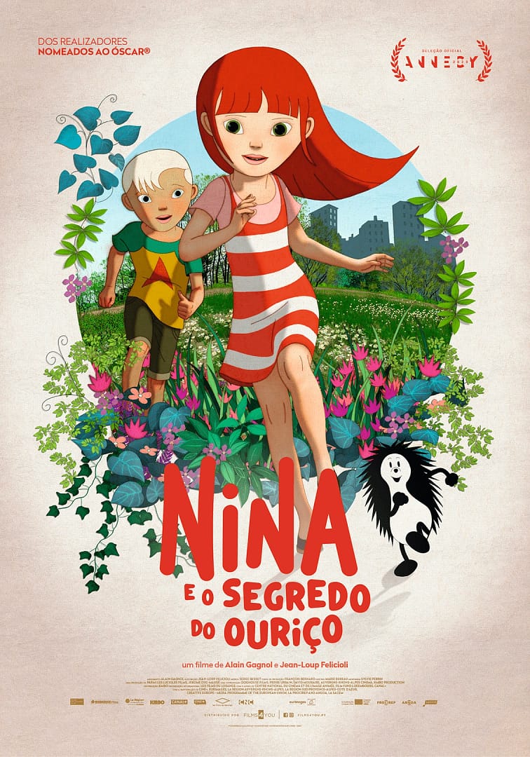 Estreia no cinema de «Nina e o Segredo do Ouriço»