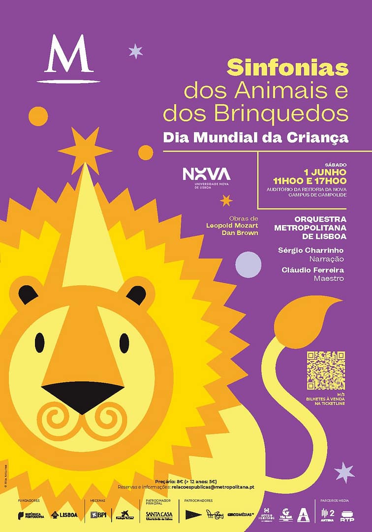 Sinfonias dos Animais e dos Brinquedos – Dia Mundial da Criança