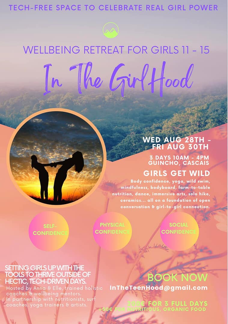 In The Girlhood – Wellbeing Retreat for Girls 11-15 yo