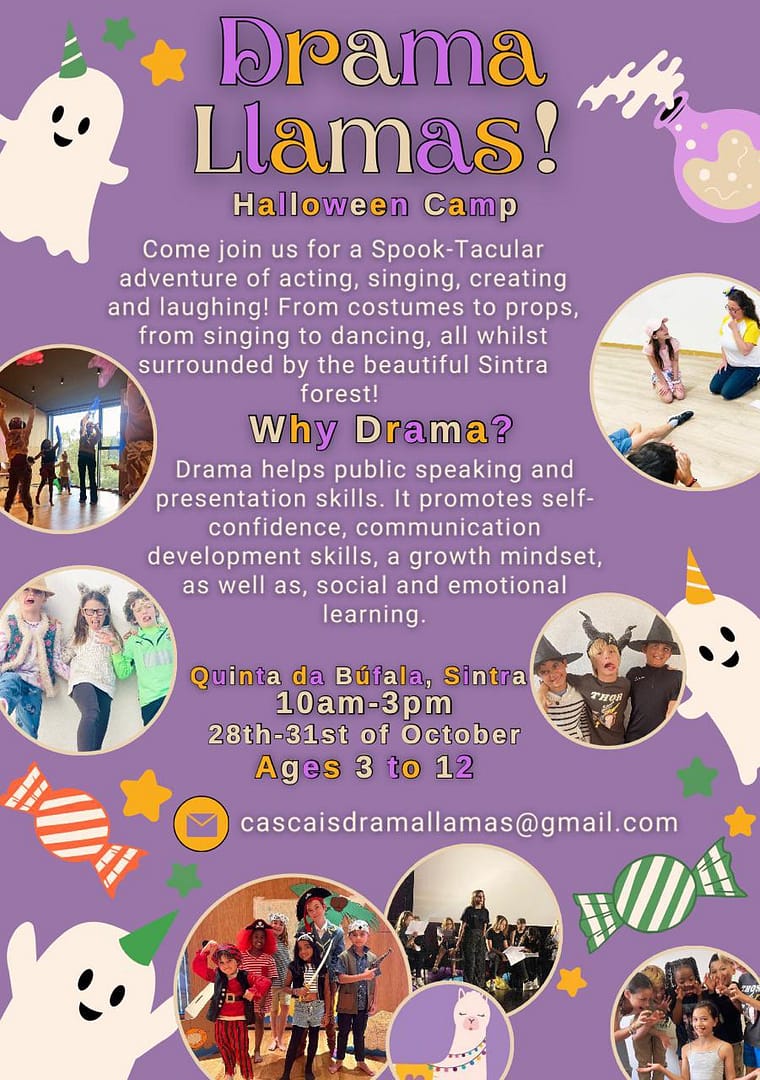 Drama Llamas – Halloween Spooktacular Camp