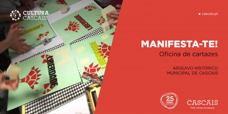 Manifesta-te! – Oficina de cartazes