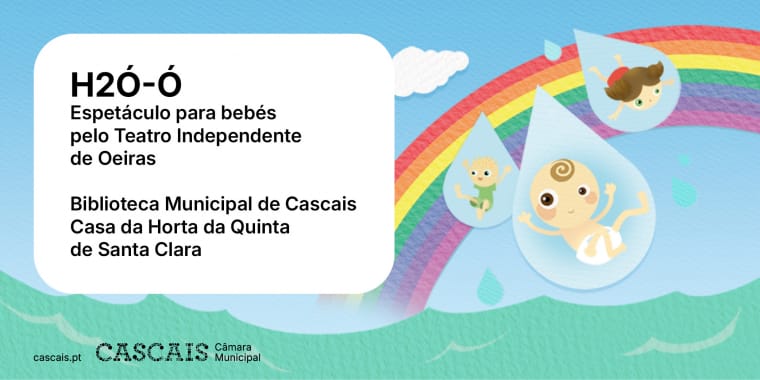 H2Ó-Ó – Espetáculo para bebés pelo Teatro Independente de Oeiras