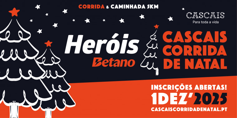 Heróis Betano Cascais Corrida de Natal 2025