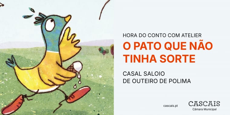 O Pato que não tinha sorte – Hora do conto com atelier