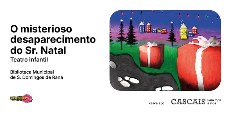 O misterioso desaparecimento do Sr. Natal – Teatro infantil pela Associação Cultural Muzumbos