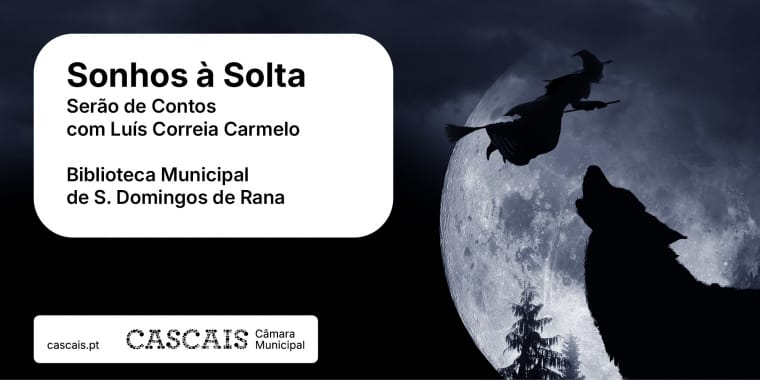 Sonhos à Solta – Serão de Contos com Luís Correia Carmelo