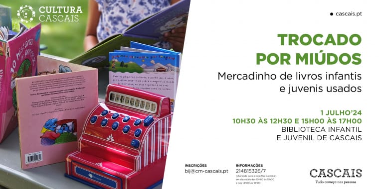 Trocado por miúdos – Mercadinho de livros infantis e juvenis usados