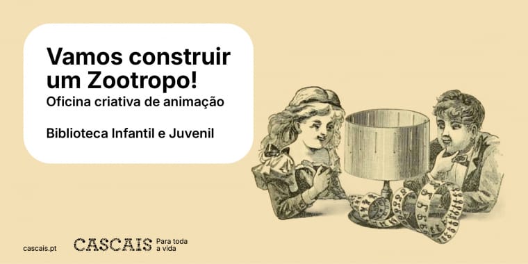 Vamos Construir um Zootropo! – Oficina criativa de animação