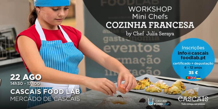 Workshop Mini Chefs – Cozinha Francesa by Chef Julia Seraya