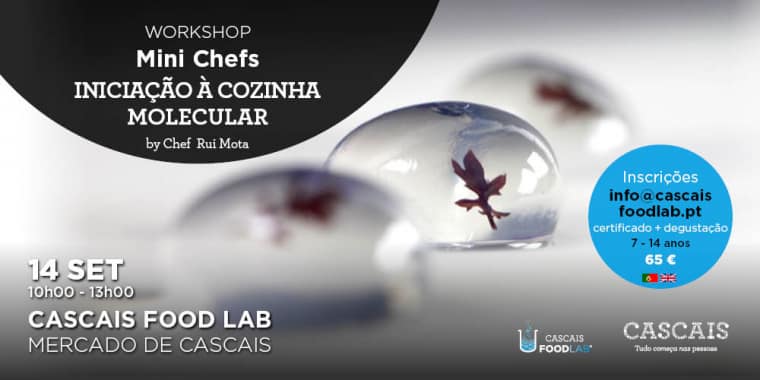 Mini Chefs – Iniciação à Cozinha Molecular by chef Rui Mota