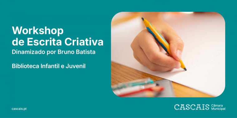 Workshop de escrita criativa dinamizado por Bruno Batista