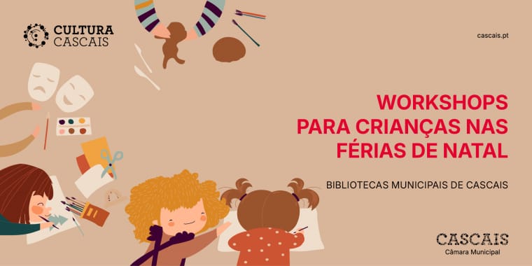 Workshops para crianças nas férias de Natal