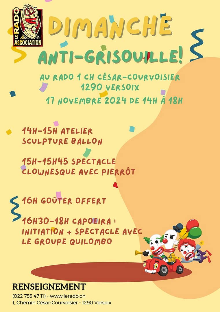 Dimanche anti-grisouille