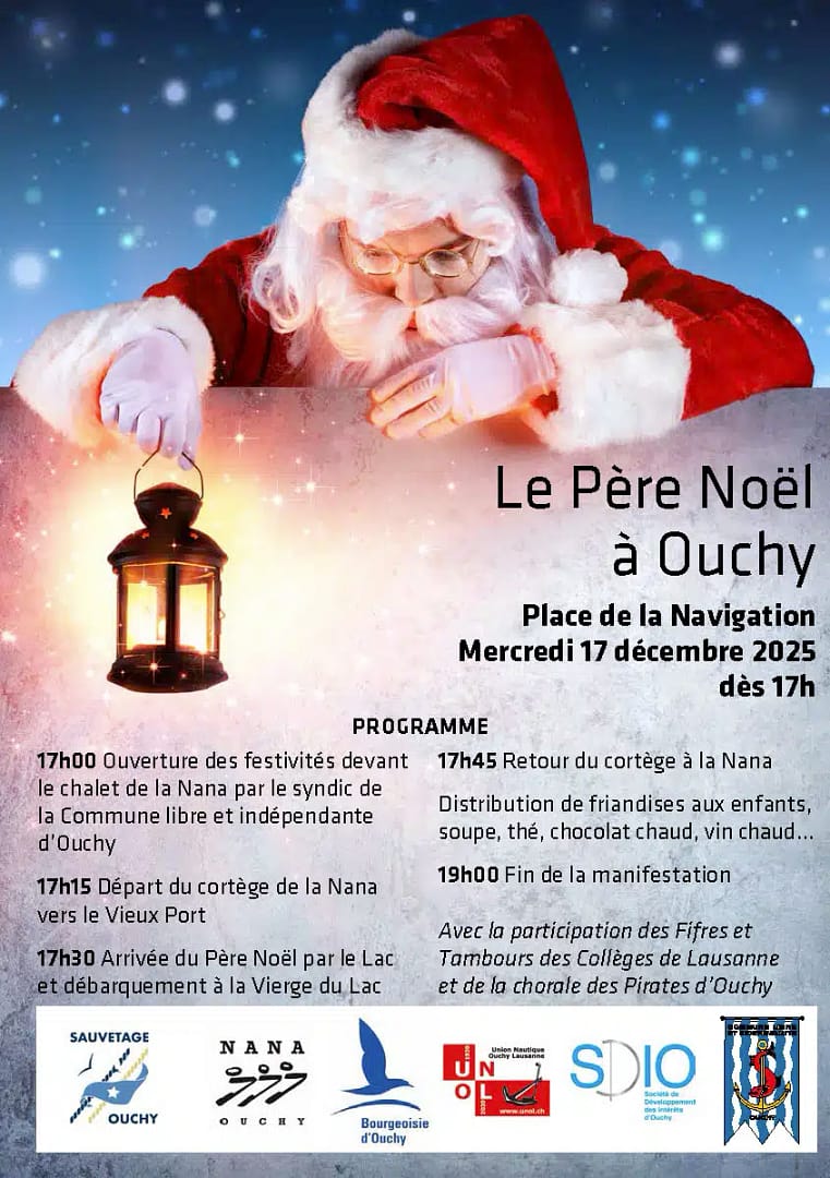 Le Père Noël à Ouchy