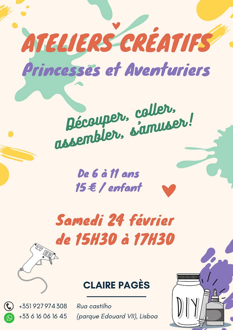 Ateliers Créatifs Claire Pagès – Princesses et Aventuriers