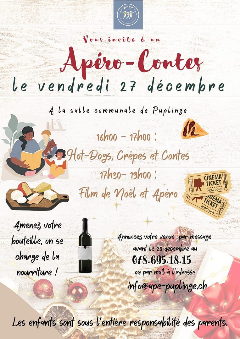 Apéro-Contes proposé par l'APEP