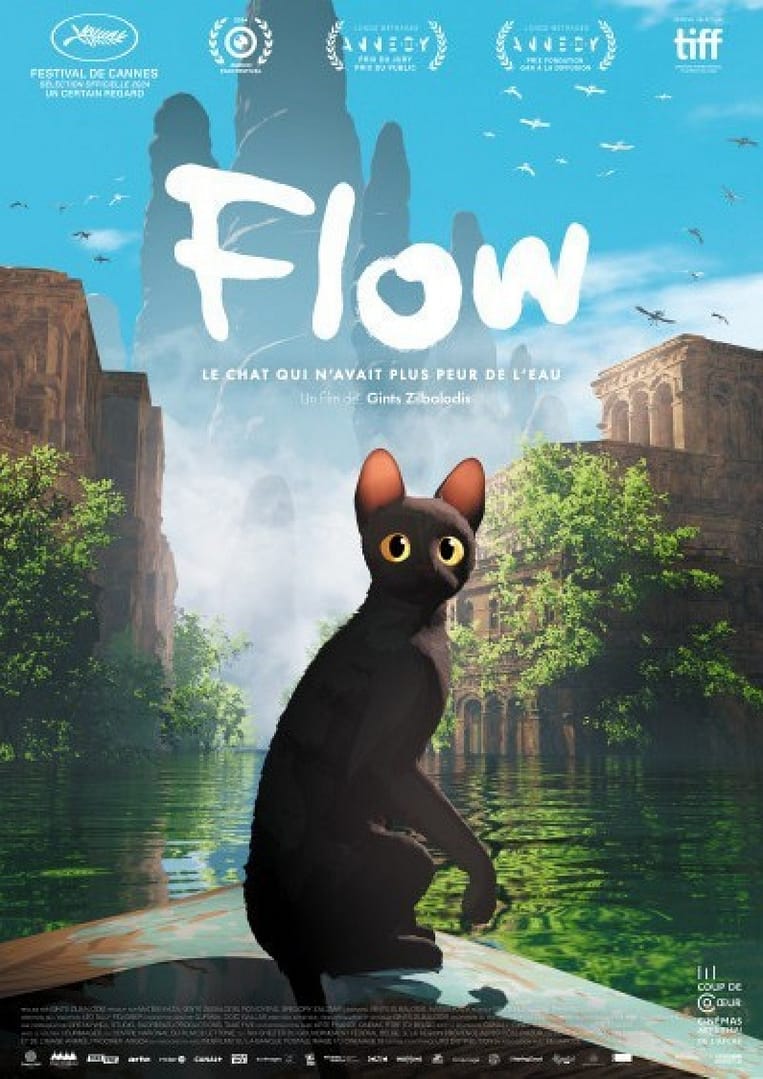 Ciné-famille – Flow: Le chat qui n’avait pas peur de l’eau