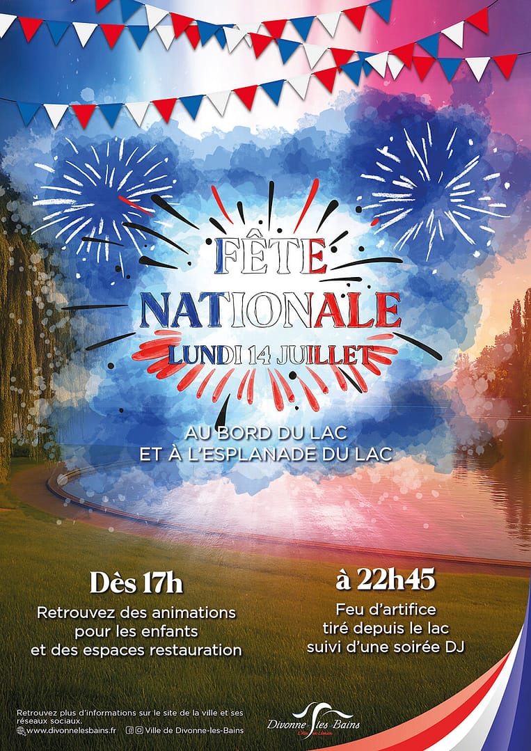 Fête nationale à Divonne-les-Bains