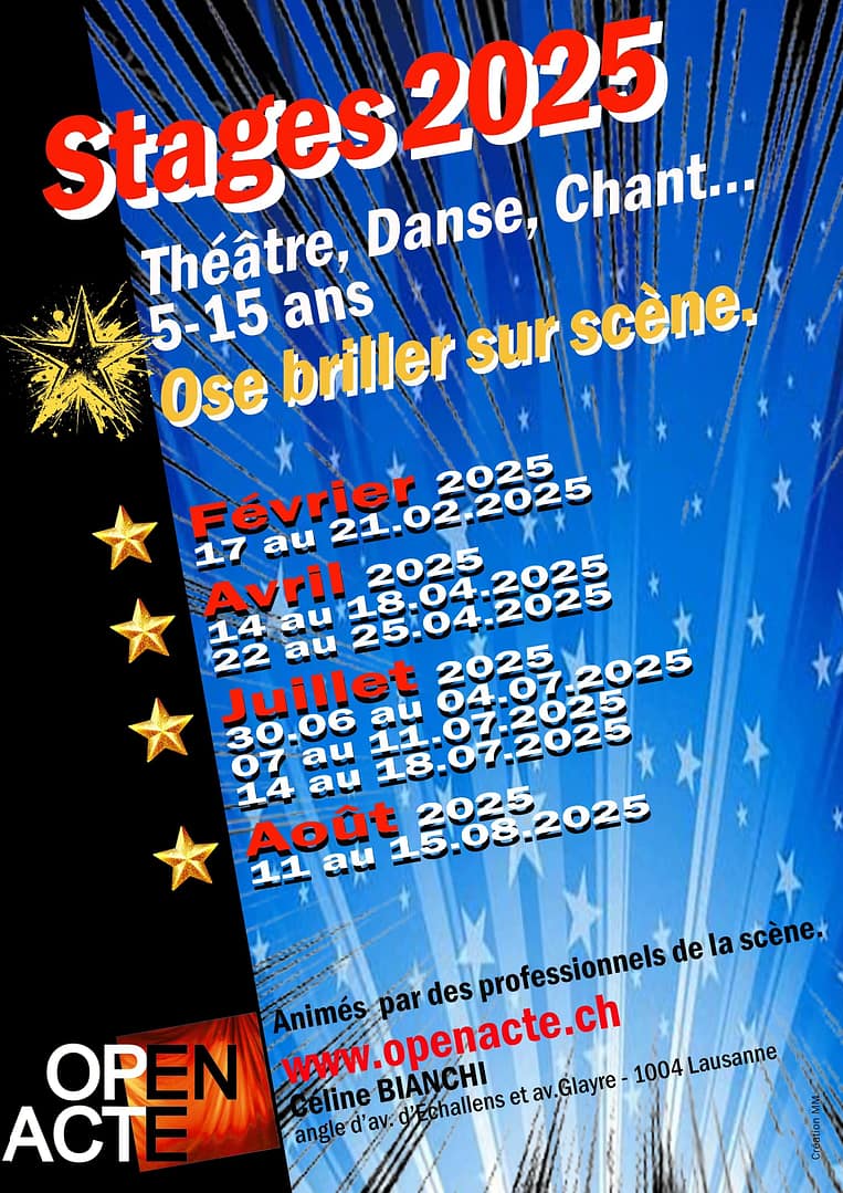 OpenActe – Camp Février 2025 avec spectacle