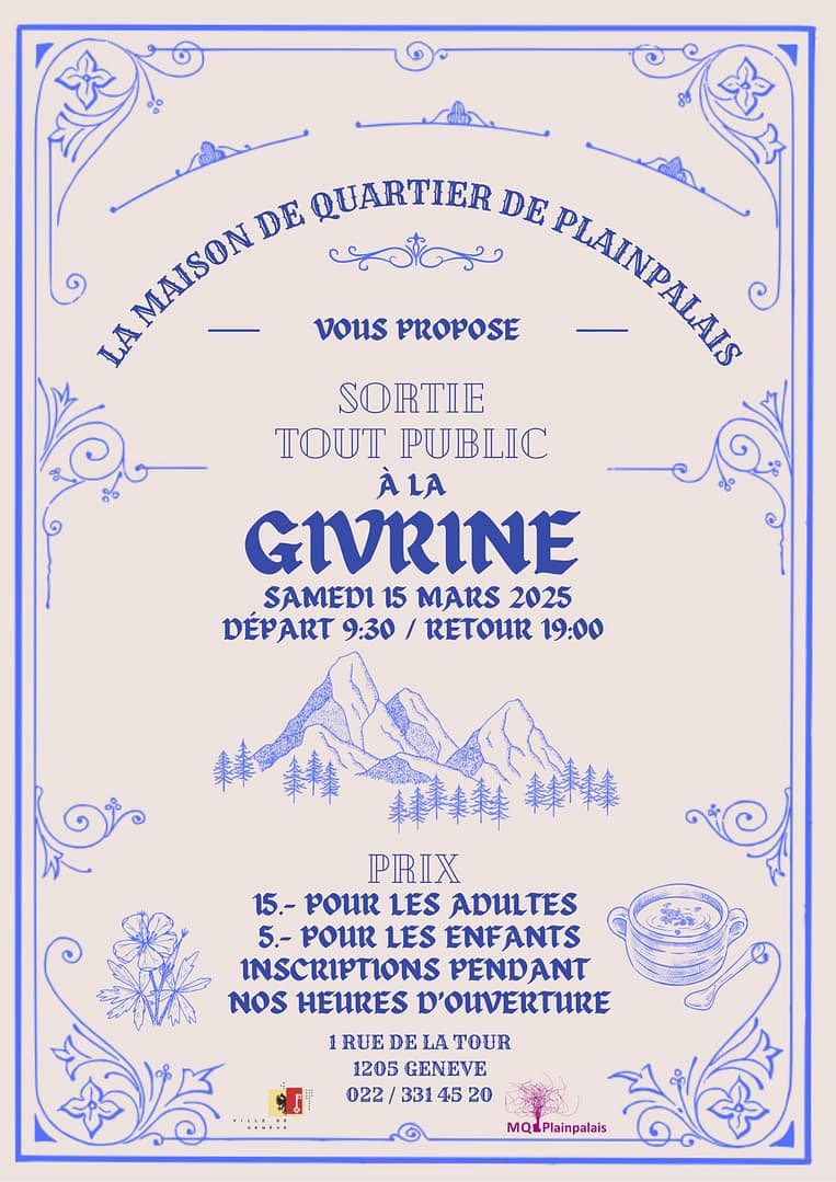 Sortie tout public à la Givrine