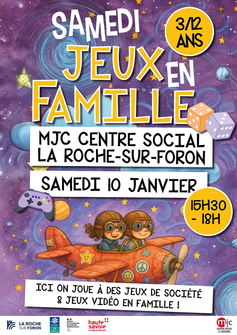 Samedi jeux en famille