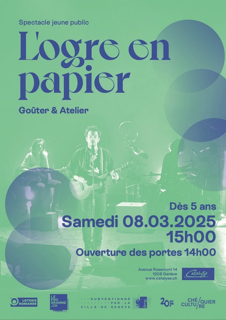 L'ogre en papier – Spectacle jeune public
