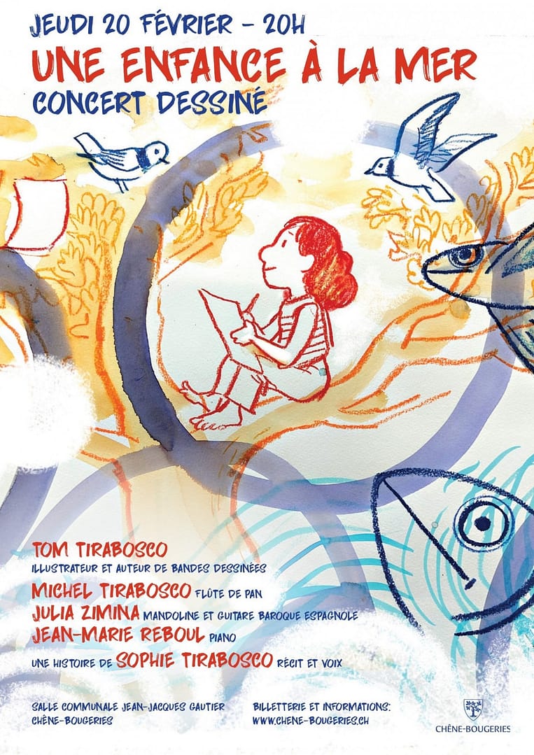 Une enfance à la mer – Concert dessiné