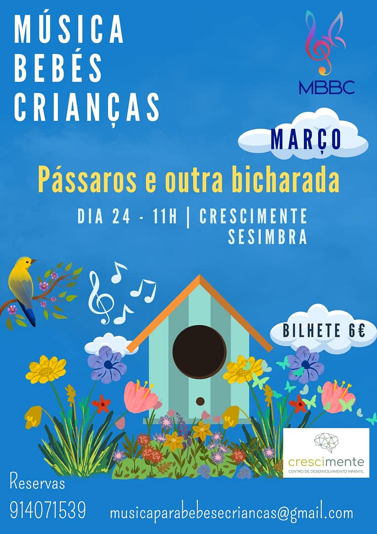 MĂșsica para bebĂ©s e crianças â PĂĄssaros e outra Bicharada