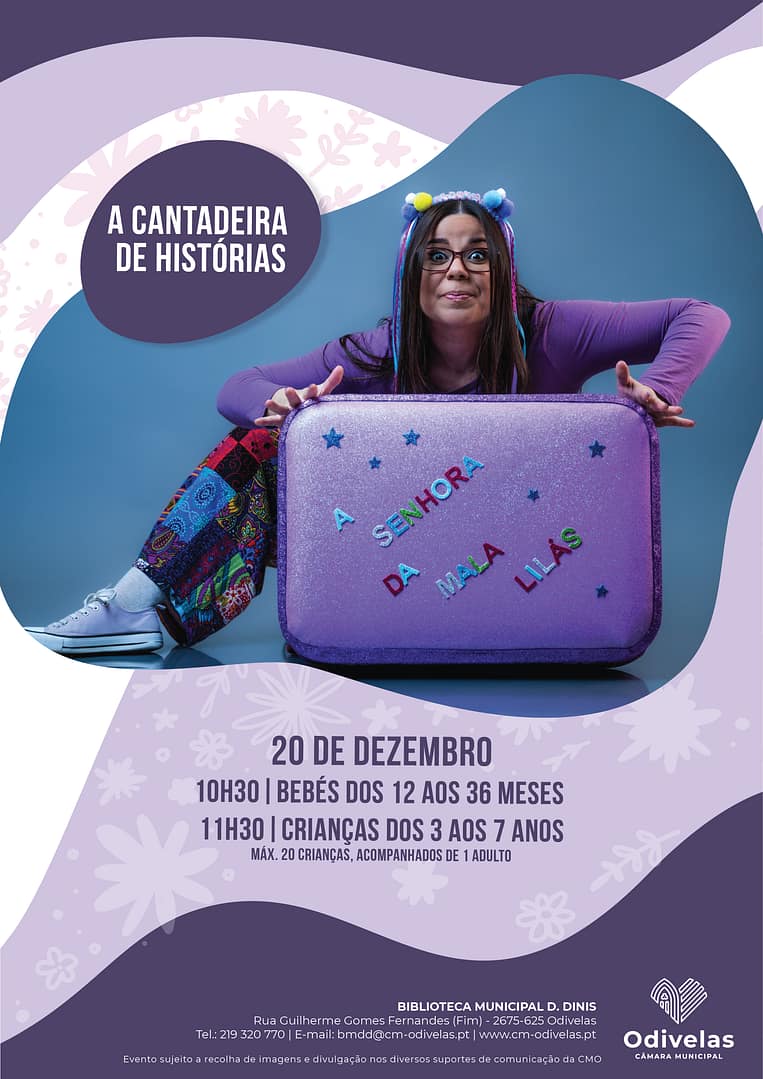 A Senhora da Mala Lilás – A cantadeira de histórias