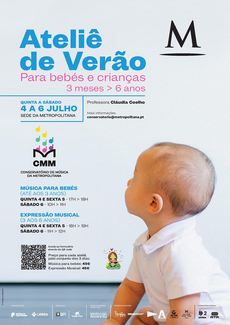 Ateliê de Verão para bebés e crianças