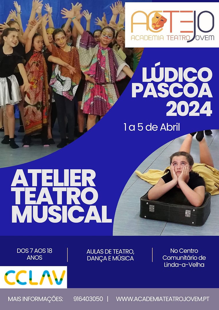 Academia de Teatro Jovem (ACTEJO) – Férias Lúdicas Páscoa 2024