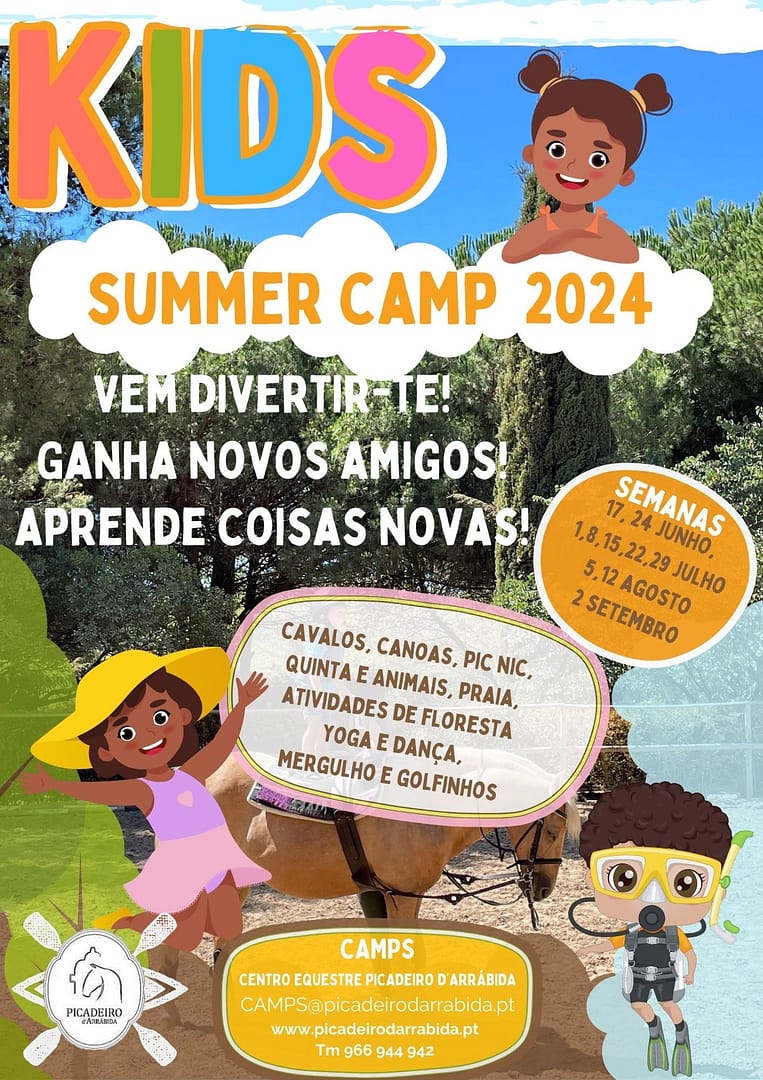 Centro Equestre Picadeiro d'Arrábida – Kids Summer Camp 2024