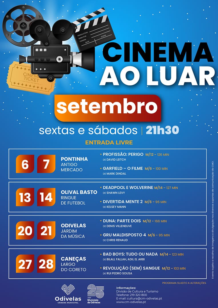 Cinema ao Luar 2024