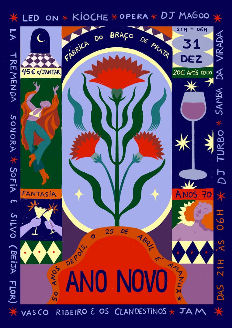 Festa de Ano Novo – 50 anos depois, o 25 de Abril é amanhã