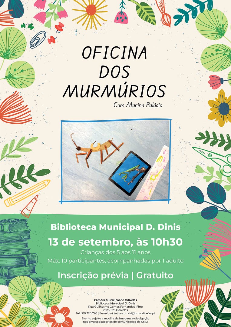 Oficina dos murmúrios, com Marina Palácio