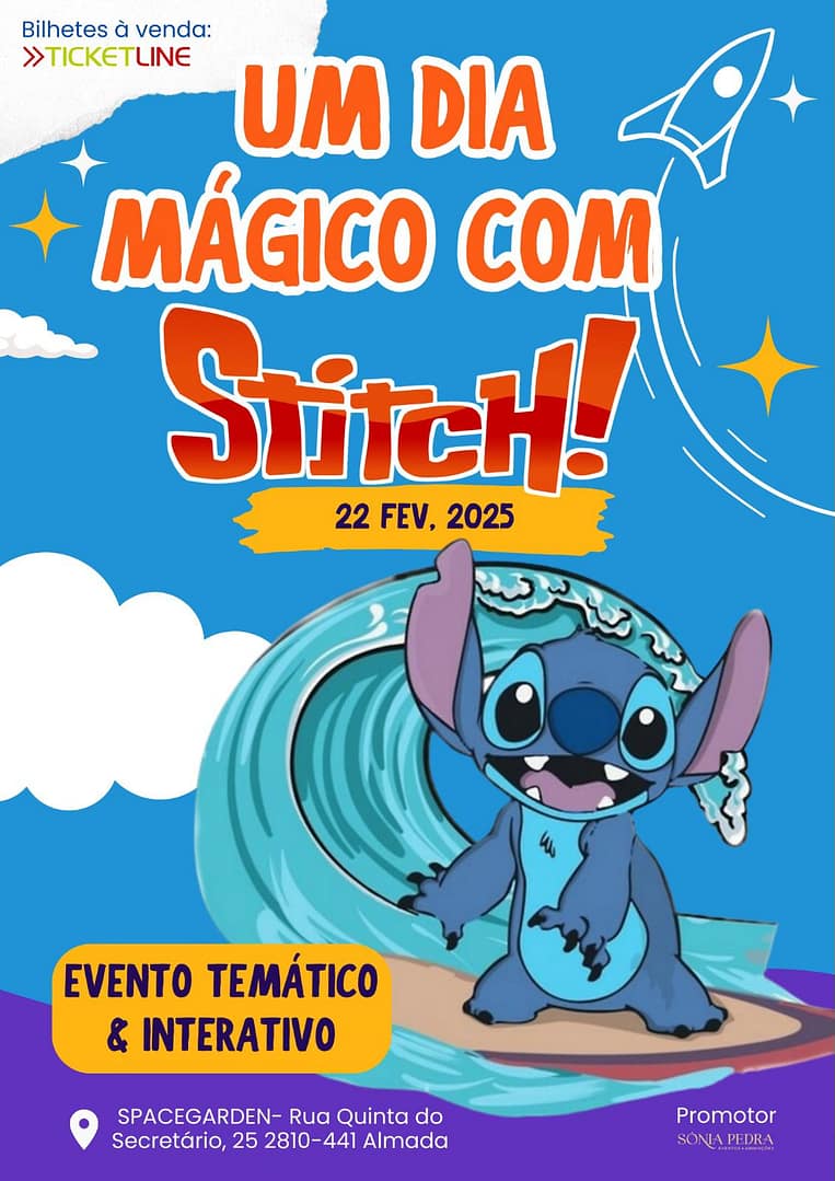 Um Dia Mágico com Stitch – Um Dia de Atividades