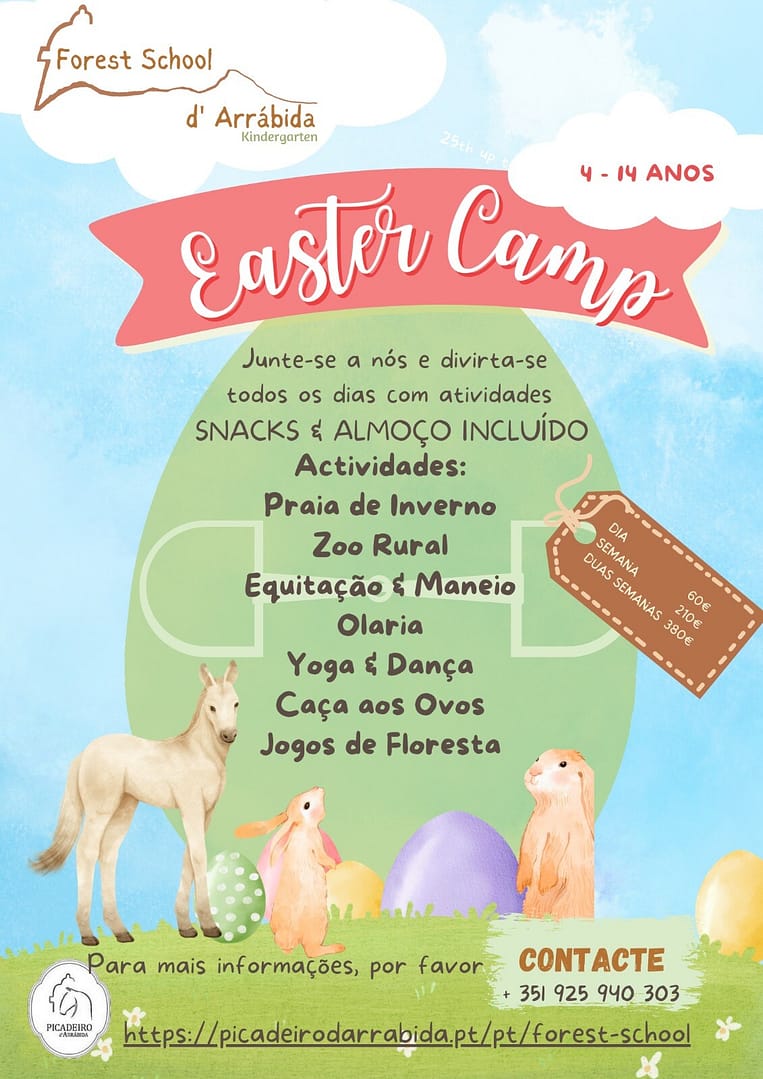 The Forest School Kindergarten d'Arrábida – Easter Camp 2024