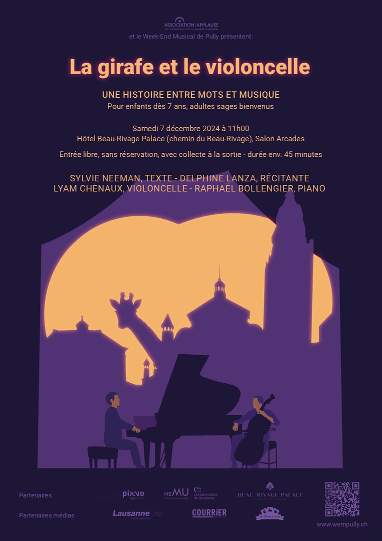 La girafe et le violoncelle – Une histoire entre mots et musique