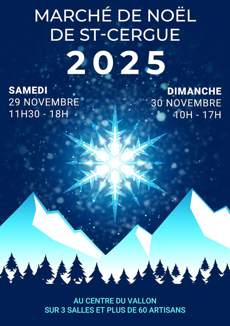 Marché de Noël de Saint-Cergue 2025