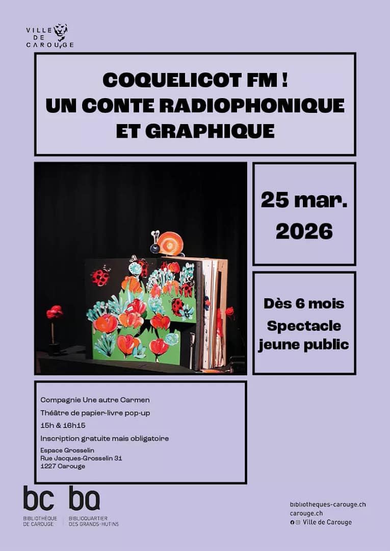 Coquelicot FM! – Un conte radiophonique et graphique