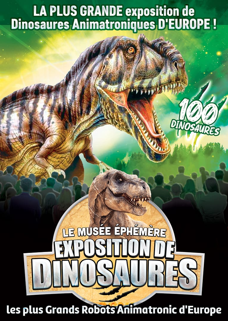 Le Musée Éphémère® – Exposition de dinosaures