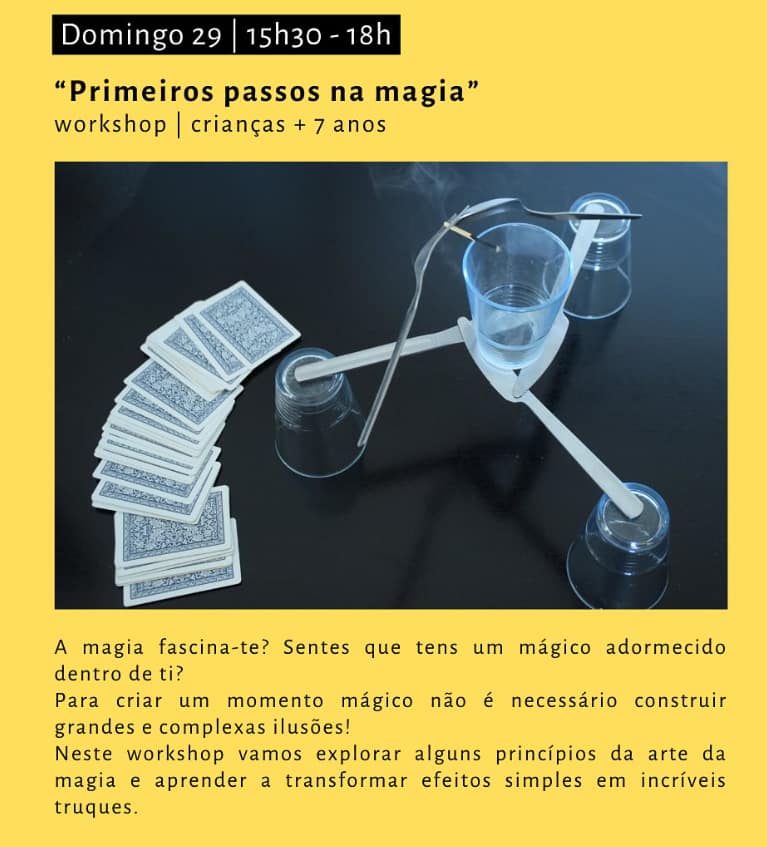 Workshop «Primeiros passos na magia»