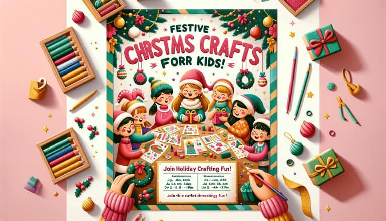 Festive Chrstms Crafts forr Kids!